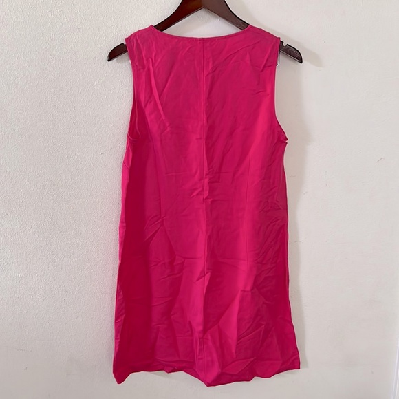 Pappagallos Pink Linen Dress - Picture 2 of 11